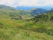 64 Bella vista sulla Piana dell'Acqua Nera, da dove siam passati in salita